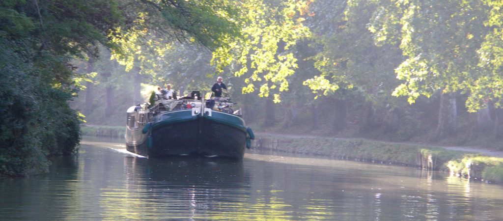 Hausboot im Canal du Midi